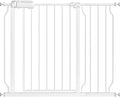 Baby Gate for Doorways Stairs Hallway 38.5 to 43.5 Inch Wide, Walk Through Child Gates with Pressure Mounted Extention Kit, Indoor Safety Child Gates for Kids or Pets
