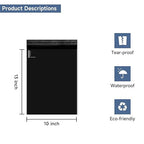 KKBESTPACK 500 Large Poly Mailers 10x13 Shipping Bags for Small Business – Self Sealing Package Envelopes Black