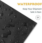 UCGOU Poly Mailers 19x24 Inch Black 50 Pack Extra Large Shipping Bags Strong Thick Mailing Envelopes Self Seal Adhesive Waterproof and Tear Proof Boutique Postal for Clothing Quilt and More