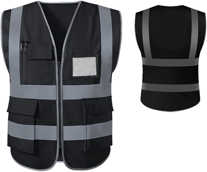 Personalized High Reflective Safety Vest Custom Hi Vis Safety Vest Men Women Construction Workwear Security Vest