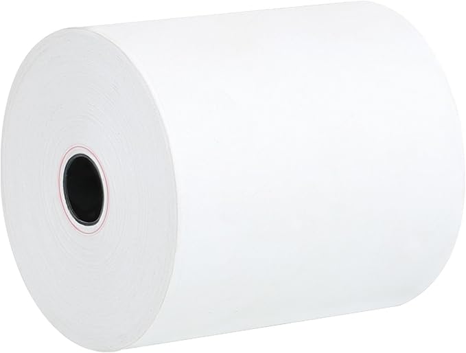 (50 Rolls) 3 1/8 x 273 Thermal Paper Rolls, BPA Free Thermal Receipt Paper Rolls, Fits All POS Cash Registers Thermal Paper Receipt Roll Pony Packaging