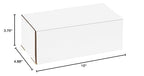 Box USA BMLR6 10"L x 4 7/8"W x 3 3/4"H, White (Pack of 50)