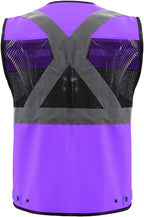 Safety Vest High Visibility Reflective Construction Vest for Men Women