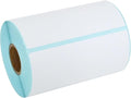L LIKED 150 PCS 4"x6" Thermal Shipping Labels, White Perforated & Strong Adhesive Direct Thermal Labels (1 Roll), for Postage, Mailing & Shipping