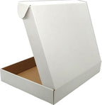 White Shipping Boxes for Small Business Pack of 25-13x10x2 inches Cardboard Corrugated Mailer Boxes for Shipping Packaging Craft Gifts Giving Products