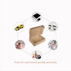 Shipping Boxes Corrugated Cardboard Mailer Boxes Literature Mailer for Packaging Small Business Craft Gifts Giving Products (Brown, 7x5x2)