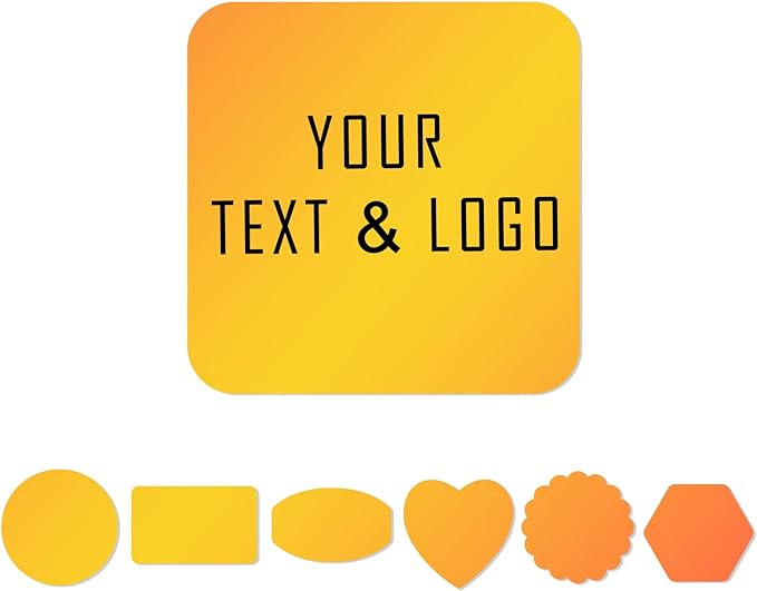 200pcs Customized Logo Stickers for Small Business Custom Labels Square Waterproof Vinyl Package Favor, watrbottle,1.2",15",2"