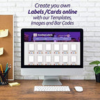 NextDayLabels – 4" x 1-1/3" Rectangular Sticker Labels for Printer - White Laser/Inkjet Printer Labels Return Address Labels Shipping Label Stickers (1000 Sheets, 14 Per Sheet, 14000 Labels)