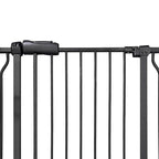 Walk Through Baby Gate 29-38.5 Inch Wide Openings Large Baby Gate for Stairs Tension Pet Dog Gates Indoor for Doorways No Drilling Pressure Mounted Pet Gates for Kids