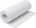 AMZQNART EVA Foam 8mm, Cosplay Foam 16 x 59in (6.5sqft) White, Suitable for Large Cosplay Modeling, DIY Projects, Crafts, Ultra High Density 90 kg/m3