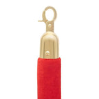 6-Post Velvet Rope Stanchions with 4 Red Ropes, Gold Stainless Steel Posts for Crowd Control with Velvet Ropes and Velvet Ropes Event & Queue Management,Party Runway Carpet