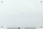 Quartet Magnetic Glass Dry Erase White Board, 36''W x 24''H Whiteboard, Infinity Frameless Mounting, White Surface (G3624W)
