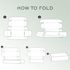 6x4x2'' Small Shipping Boxes 25 Pack, White Corrugated Cardboard Literature Mailers, Mailing Packaging Supplies for Small Business (W642-25)