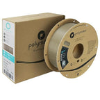 Polymaker PLA Filament, Olive Brown 3D Printing PLA Filament 1.75mm 1kg - PolyLite 3D Printer PLA Filament, Dimensional Accuracy +/- 0.03mm, Compatible with Most 3D Printer, Olive Brown