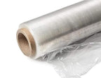APQ 4 Rolls of Blown Hand Stretch Film 12" x 2000'. Clear Hand Stretch Wrap, 60 Gauge. Tear Resistant Residue Free Film for Moving, Shipping, Wrapping. Industrial Grade Pallet Shrink Wrap Film.