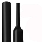 XHF 1/2 Inch (13mm) 3:1 Waterproof Heat Shrink Tubing Marine Grade Wire Cable Adhesive Lined Tube Insulation Seal Against Moisture Corrosion and Air Leakage, 4 Ft Black