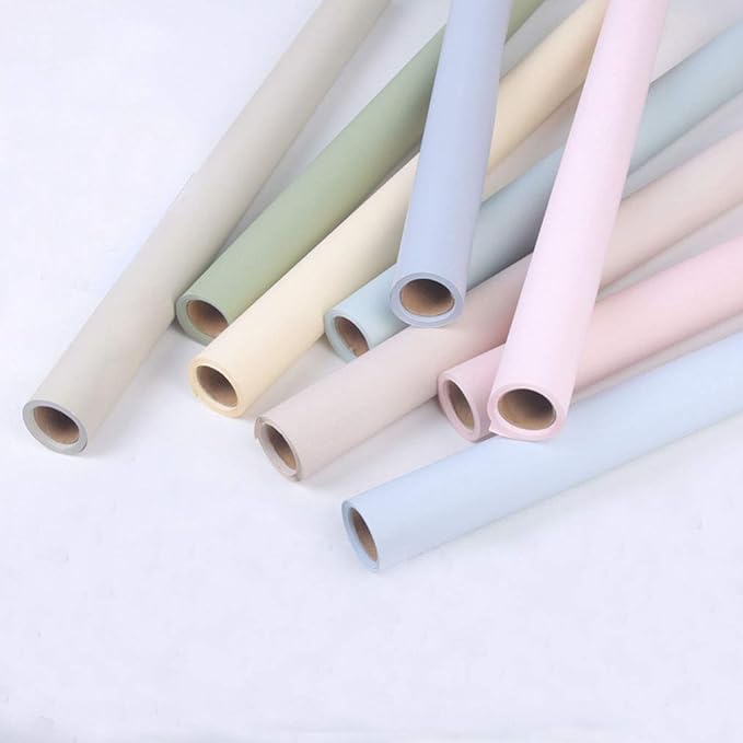 FWSA WRAPS Flower Wrapping Paper Roll Korean Floral Bouquet Packing Supplies Waterproof Fresh Flowers Gift Packaging Marterials (COLOR 18)