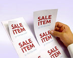 NextDayLabels – 4" x 3-1/3" Rectangular Sticker Labels for Printer - White Laser/Inkjet Printer Labels Return Address Labels Shipping Label Stickers (1000 Sheets, 6 Per Sheet, 6000 Labels)