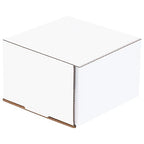 Box USA BM664 6"L x 6"W x 4"H, White (Pack of 50)