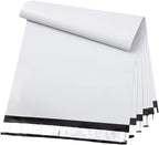 Metronic Poly Mailers 7.5x10.5 100 Pcs | Durable Shipping Bags for Clothing | Plastic Mailers Poly Bags for Small Business | Thick and Tear-proof Mailing Envelope Bags