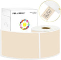 3x5 Inch Thermal Label Stickers,300Pcs Waterproof Rectangle Labels for Storage Bins,Moving Boxes,Address & Inventory Organization,Small Business Labeling,Light Brown