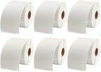 MFLABEL 4x6 Direct Thermal Shipping Labels - 6 Rolls, 220 Labels/Roll, Perforated Postage Paper with Alignment Hole, Compatible with 4XL LabelWriter 1744907 & 1755120, Rollo for USPS, UPS