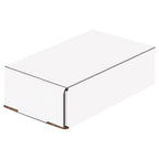 Box USA Small Shipping Boxes 7"L x 4"W x 2"H, 50-Pack - White Box Crush-Proof Mailers for Packaging, Storage, Gifts or Bulk Business Orders