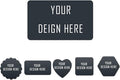 Custom Stickers for Business Logo Personalized Label Stickers Customized 100,200pcs, 1",1.5",2", 3", 4"