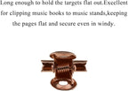 HAHIYO 0.87inch Rose Gold Bulldog Clips Metal File Hinge Binder Clips Clamps Save Space Strong Spring Jaws Rock Solid Grip Book Lay Flat Deburred Edge for Hang Photos Wall Grid Dog Food 30PCS