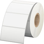 2.25" x 1.25" White Direct Thermal Labels, Replacement for Self-Adhesive Address Shipping Barcode Thermal Stickers, Compatible with Rollo & Zebra Thermal Label Printer(1 Roll, 1000 Labels)
