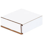 Box USA BM331 3"L x 3"W x 1"H, White (Pack of 50)
