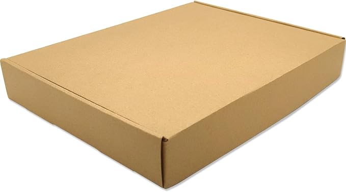 Brown Shipping Boxes for Small Business Pack of 25-13x10x2 inches Cardboard Corrugated Mailer Boxes for Shipping Packaging Craft Gifts Giving Products