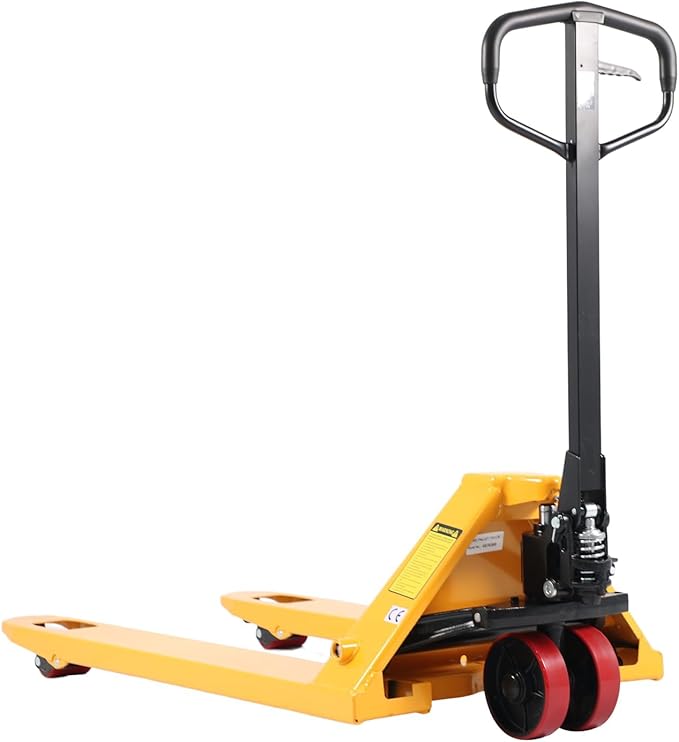 APOLLOLIFT Pallet Jack Truck, 5500lbs Capacity 21" W x 48" L Forks Manual Standard Duty Pallet Truck for Industrial Use-PU Wheel for Warehouse