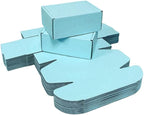 50 Pcs 4.3 x 3.1 x 2 inches Mini Size Corrugated Cardboard Gift Boxes Recyclable Shipping Boxes for Packing Jewelry Ornament Gift Craft Packaging Supplier (Sky Blue, 4.3 x 3.1 x 2")