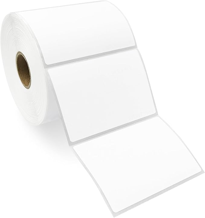 Compatible Thermal Labels Replacement for Zebra (【3" x 2"】 12 Rolls/9000Labels)