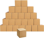 Edenseelake Shipping Boxes Small 5 x 5 x 5 inches Cardboard Boxes, 25 Pack