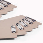 Clipboards Bulk, Woswel Hardboard Office Clipboards 48 Pack,9 X 12.5 Inch Recycled Wood Clip Boards,Low Profile Clip Boards for Home School & Office Supplies