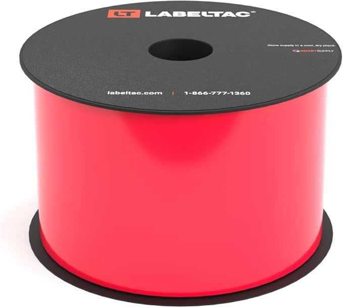 LabelTac LT4/LT4P/LTPX Label Supply 3" x 150' Red