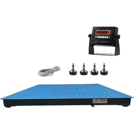 SellEton SL-800 NTEP 4' x 6' (48" x 72") Industrial Floor Scale (Legal for Trade) Digital Floor Scale with Indicator | 1000 lb x0.2 lb