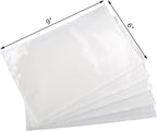 RyhamPaper Packing List Envelopes, Clear 6 x 9 Inches Self Adhesive Shipping Labels Envelope Pouches (100 PCS)
