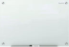 Quartet Magnetic Glass Dry Erase White Board, 24''W x 18''H Whiteboard, Infinity Frameless Mounting, White Surface (G2418W)
