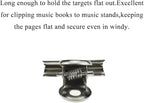 HAHIYO 0.87inch Silver Bulldog Clips Metal File Hinge Binder Clips Clamps Save Space Strong Spring Jaws Rock Solid Grip Book Lay Flat Deburred Edge for Hang Photos Wall Grid Dog Food 30PCS