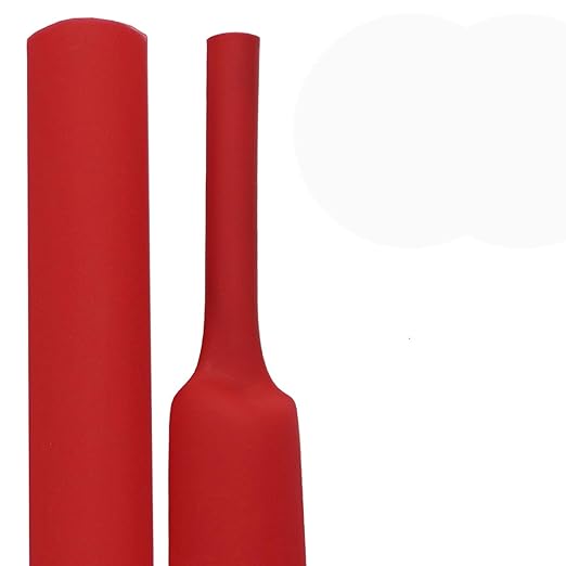 XHF 5/8 Inch (15mm) 3:1 Waterproof Heat Shrink Tubing Marine Grade Wire Cable Adhesive Lined Tube Insulation Seal Against Moisture Corrosion and Air Leakage, 4 Ft Red