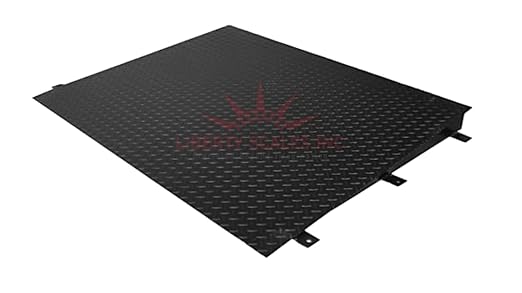 Liberty (48" x 48") Pallet Size Floor Scale - Accurate Pallet Scales with Smart Digital Indicator, Ramp & Printer for Warehouse Shipping and Heavy Duty Industrial Scale - 2500 lbs x .5 lb