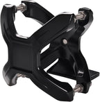 Adjustable LED Work Light Bracket for 2-3 Inch Tube Bumper Bar Roll And Cage Universal X-Clamp Mount Mounting