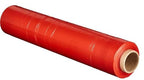 APQ 4 Rolls of Blown Hand Stretch Film 18" x 1500'. Orange Hand Stretch Wrap, 80 Gauge. Tear Resistant Residue Free Film for Moving, Shipping, Wrapping. Industrial Grade Pallet Shrink Wrap Film.