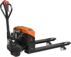 Electric Pallet Jack Truck 4400lbs Capacity - 48V 1000W 20Ah Powered Pallet Jack Truck Lithium Battery (Orange)
