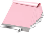 Fuxury Poly Mailers 14.5x19 Inch 200Pcs, Bulk Shipping Bags for Clothing, Strong Adhesive Shipping Envelopes for Small Business Suppliers,Waterproof Mailers Poly Bags Mailing Envelopes Pink