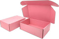 Small Pink Shipping Boxes for Small Business Pack of 25-9x6x3 inches Cardboard Corrugated Mailer Boxes for Shipping Packaging Craft Gifts Giving Products