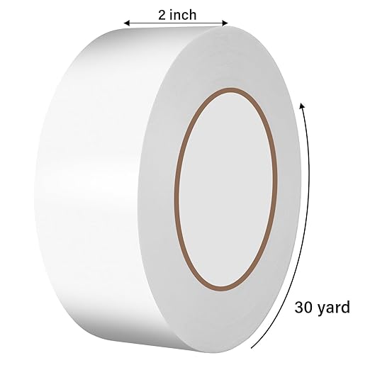 WINNOW Heavy Duty Double Sided Rug Tape 2 Inch x 30 Yards – Carpet Tape Gripper for Wood, Tile & Carpet, Non‑Slip, Strong Hold, Removable